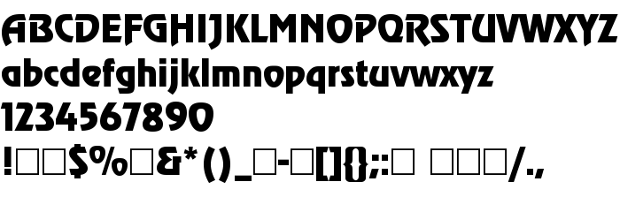 Anteprima carattere Revue