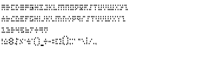 Anteprima carattere Iconian Condensed