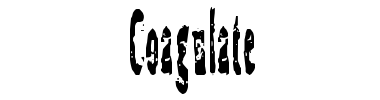 Carattere Coagulate
