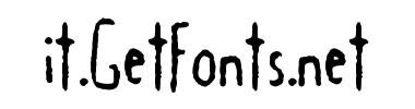 Carattere Gastro Intestinal Confluent